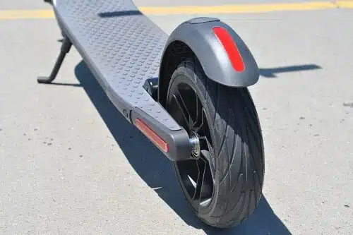 rear fender of the segway es2 electric scooter