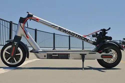 swagtron swagger 5 electric scooter folded