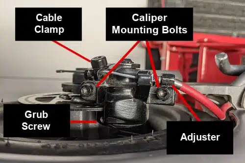 e-scooter wheel alignment brake rotor wobble
