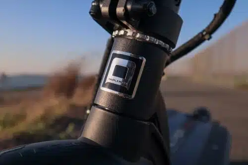 dualtron eagle pro electric scooter dualtron logo on stem