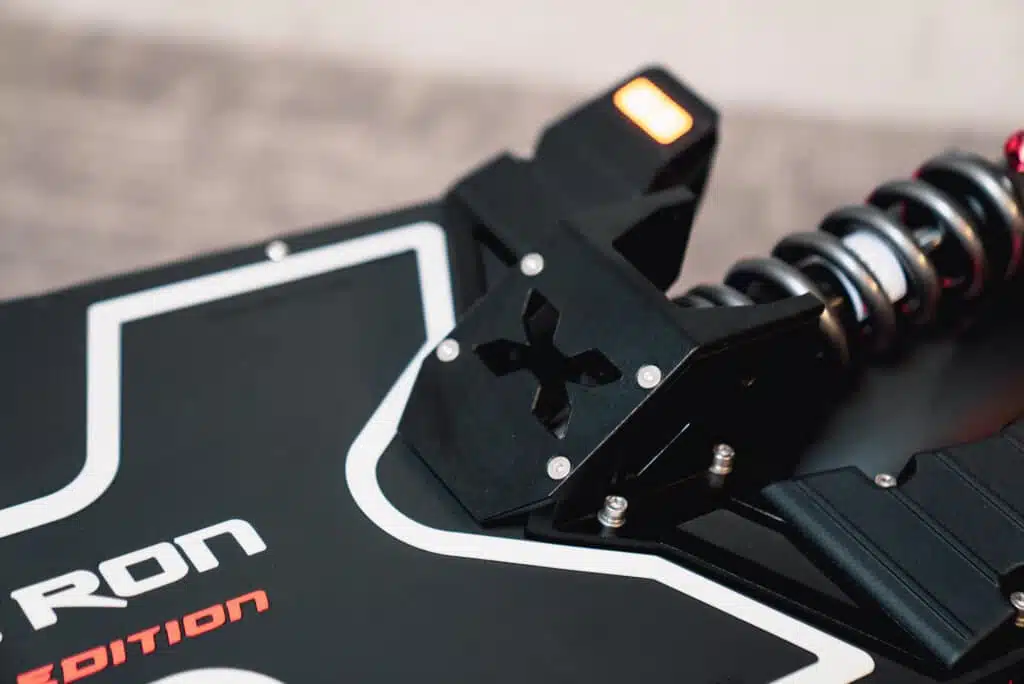 Dualtron X Limited shocks cover and logo