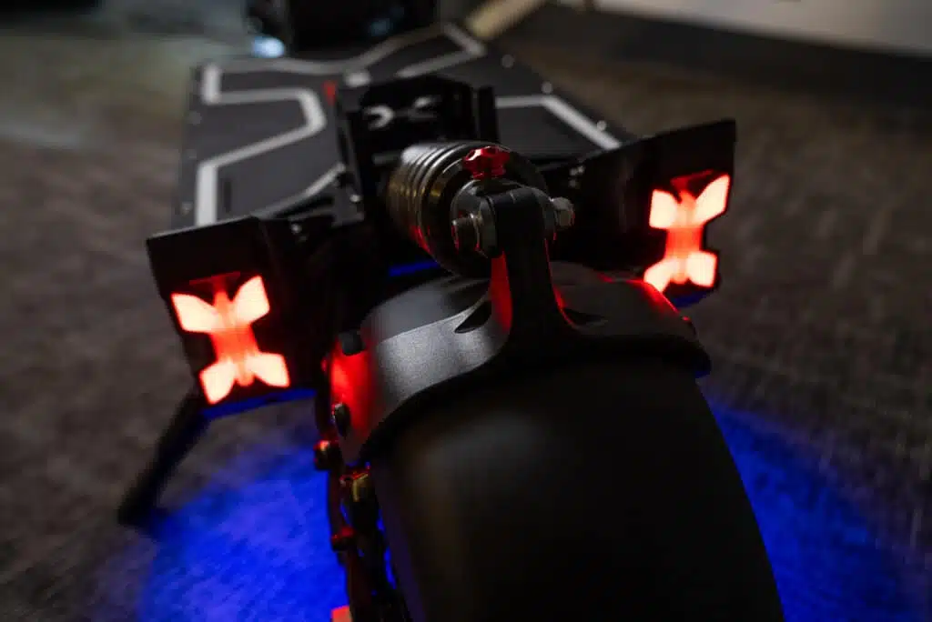 Dualtron X Limited closeup of brake lights