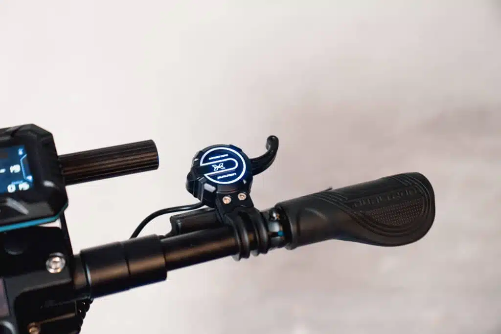 Dualtron K Limited Brake controls on handle