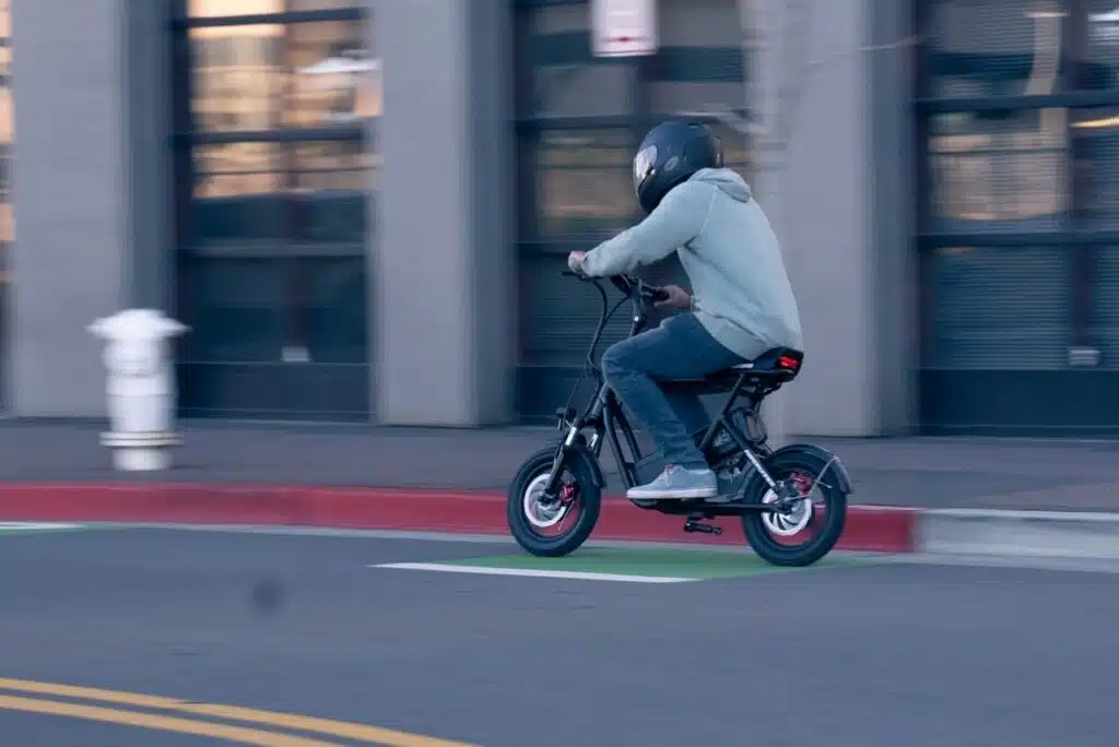 Emove Roadrunner top speed shot