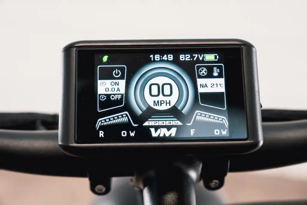 Emove roadrunner Pro high res display