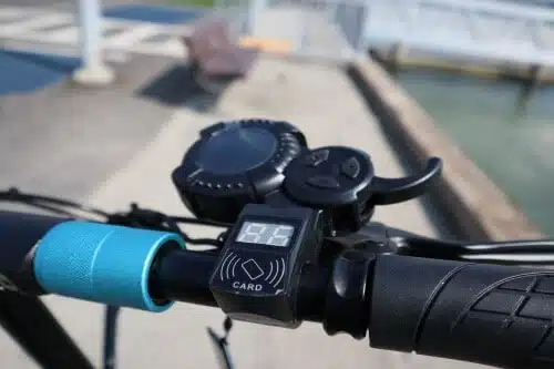 splach turbo electric scooter cockpit