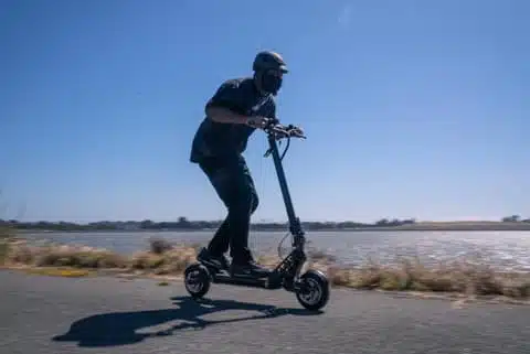 Apollo Ghost 2022 riding down the road