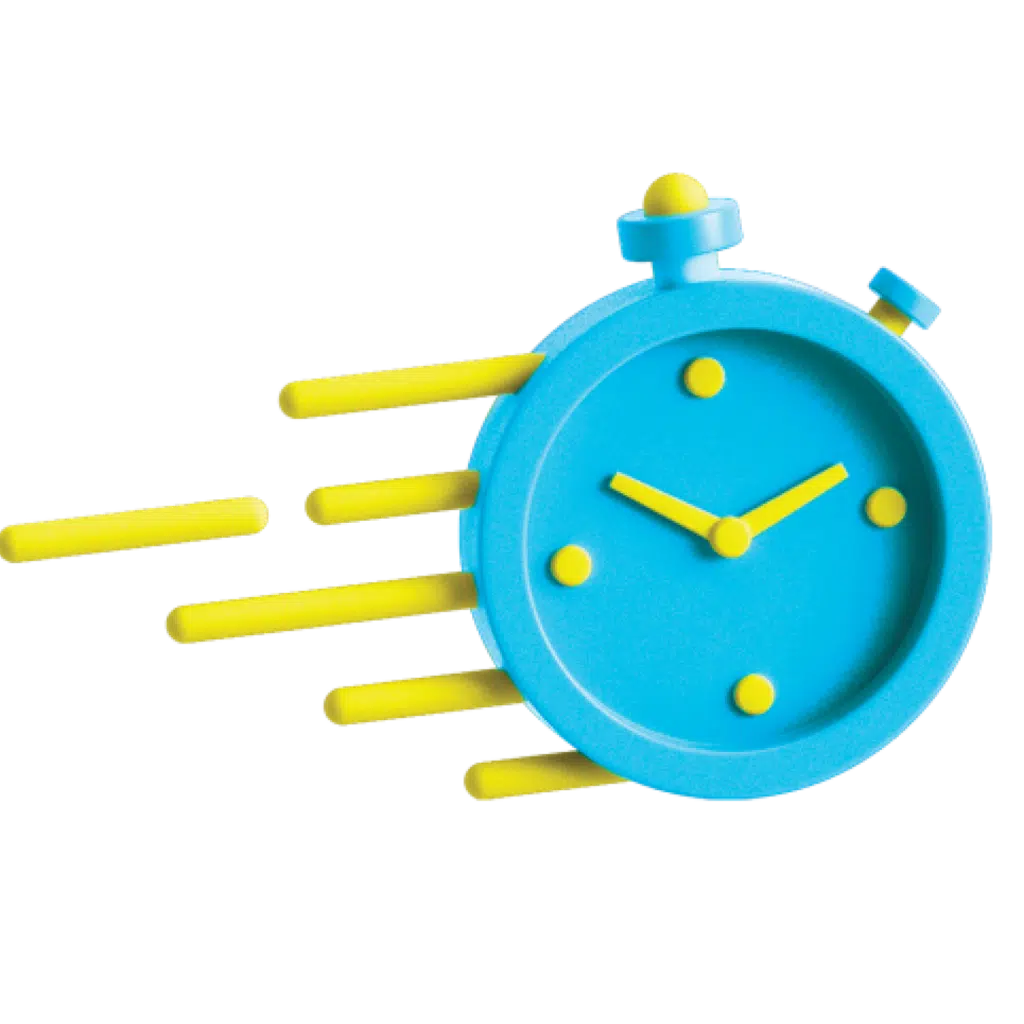 acceleration icon of stop watch