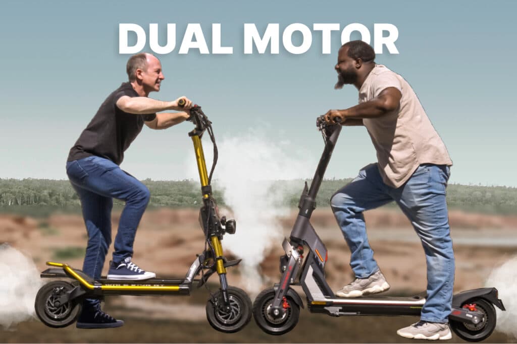 The Dual Motor Scooters - Rider