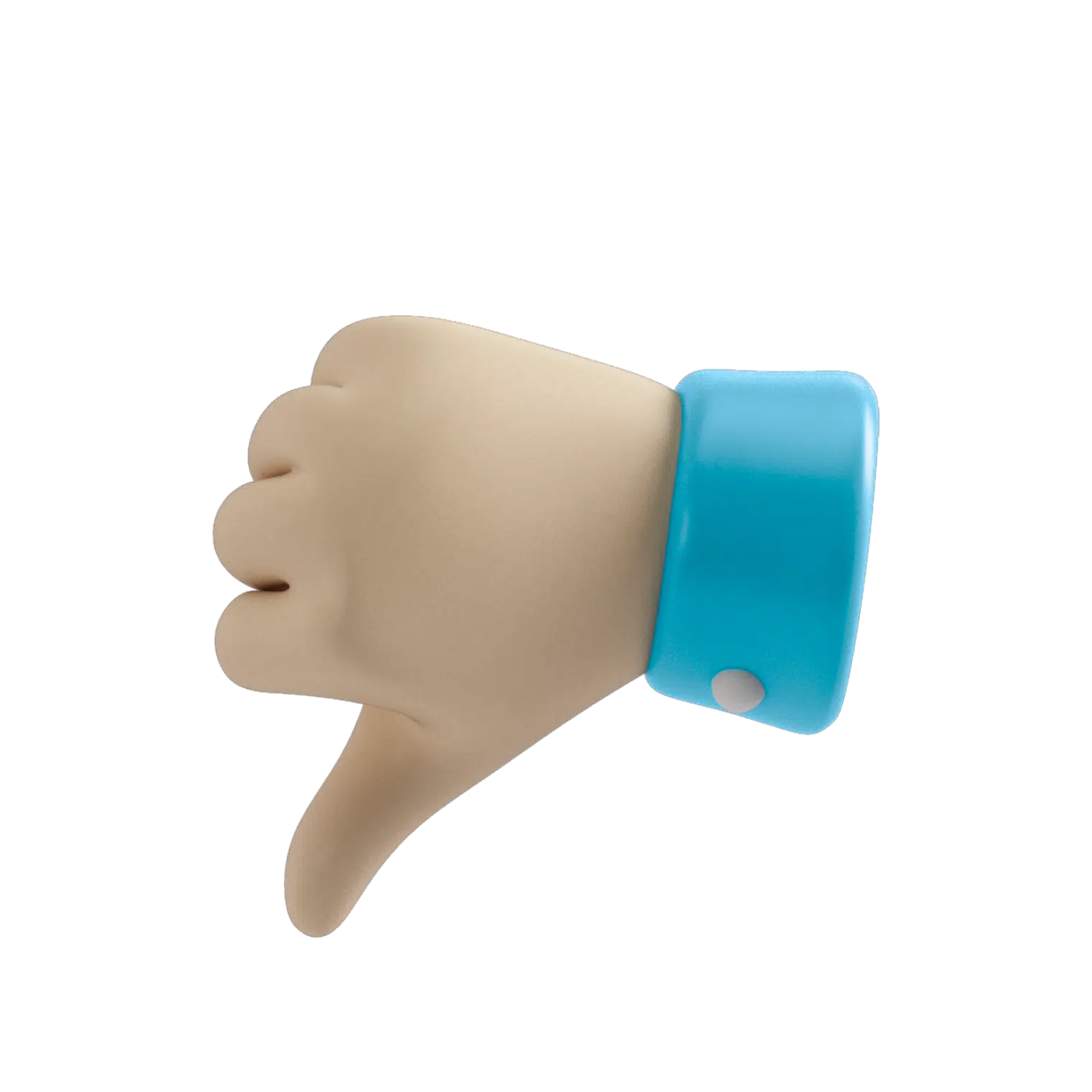 cons icon of thumbs down