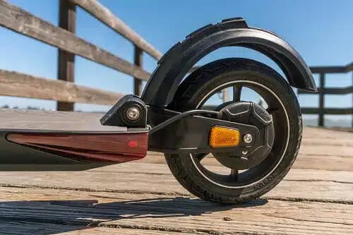 back wheel braking of the e-twow gt 2020
