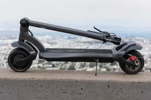 Mercane Widewheel folding feature