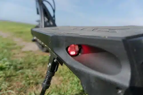 kaabo mantis pro electric scooter rear mounted deck LED lights