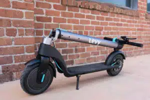 folded levy electric scooter