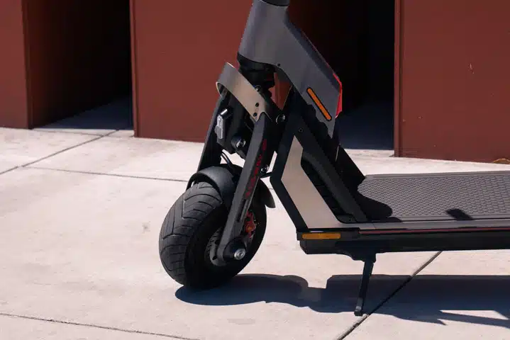 black segway GT2 front wheel