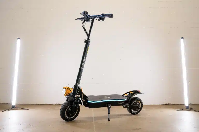 solar p1 2.0 electric scooter full with lights