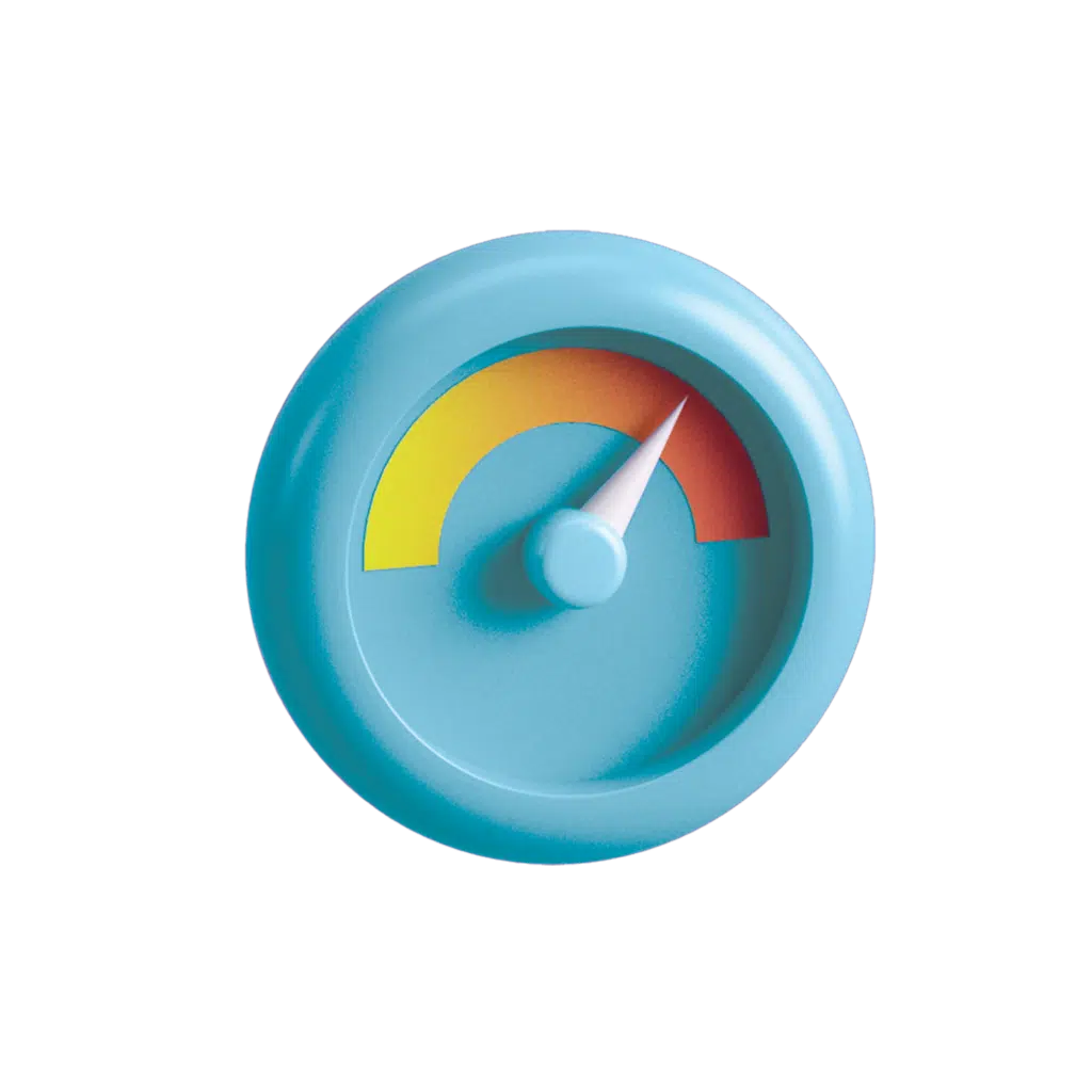 top speed icon of speedometer
