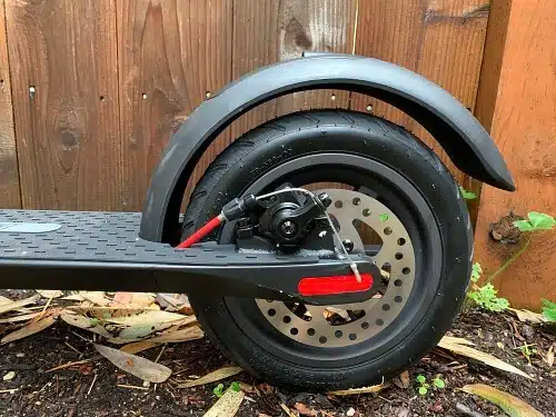turboant x7 electric scooter rear wheel