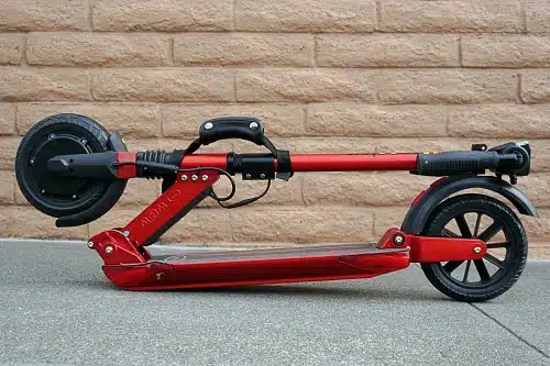 Red Uscooters Booster Sport portability shot