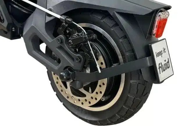 Fluid Vista back tire