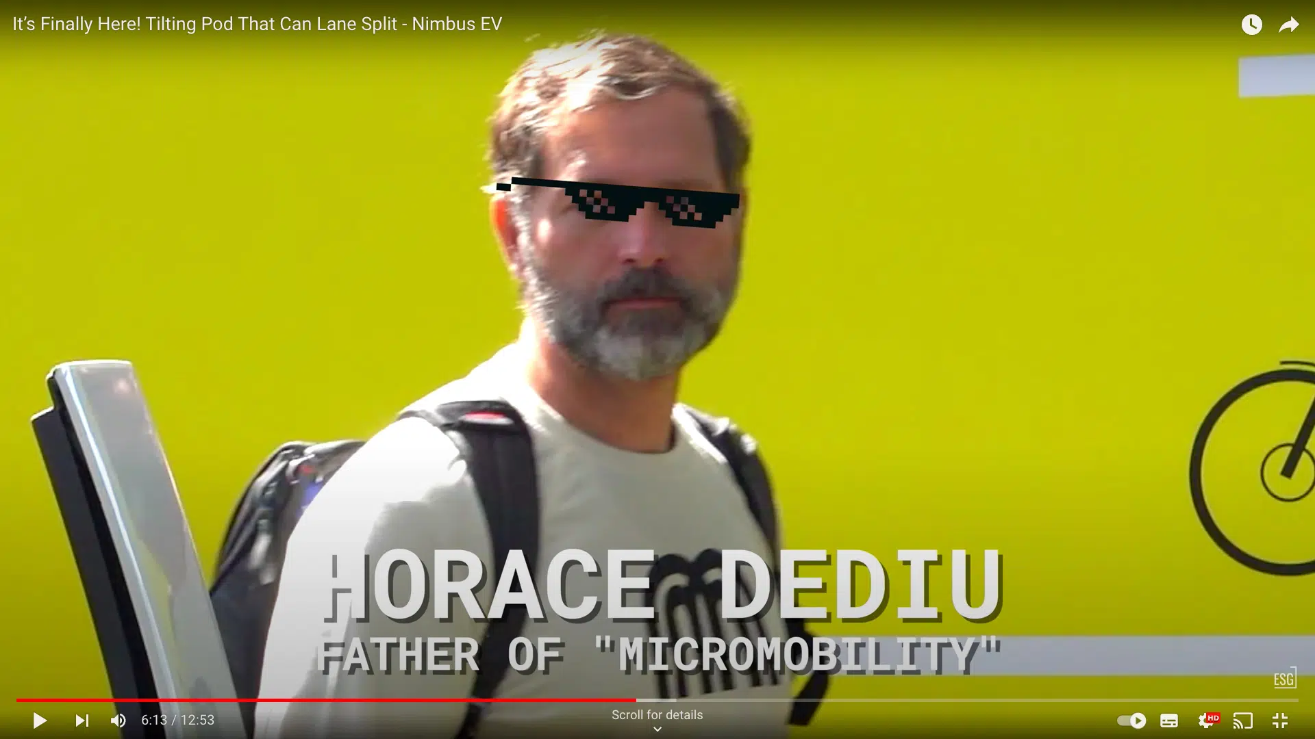 Horace Dediu Father of Micromobility