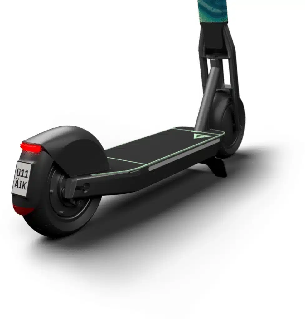 aike 11 backwheel deck and logo