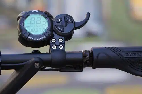eye throttle on an electric scooter