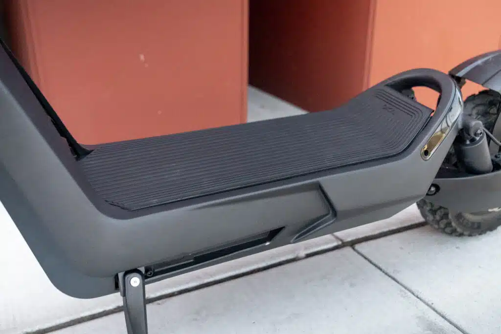 okai panther electric scooter 17.3 inches by 7.4 inches deck