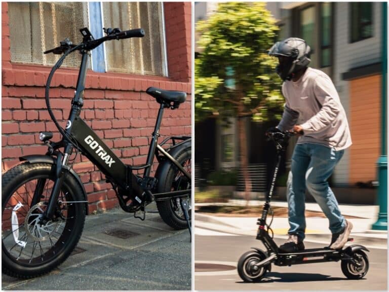 Should You Get an E Bike or an Electric Scooter?