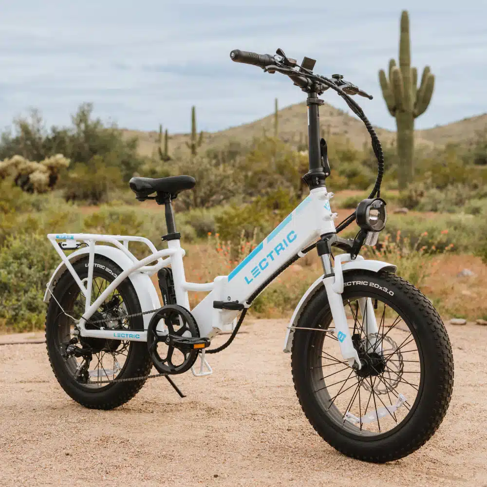 Lectric XP 3.0, a folding e bike, foldable electric bike for all terrain