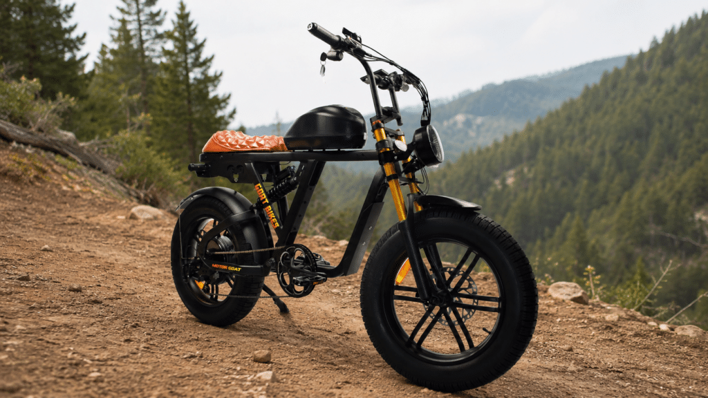 moped style electric bicycle TST® R002 20'' 1500W Full Suspension Moped-style Bike This Turbo Moped Hobbee Moped | Electric Moped-Style