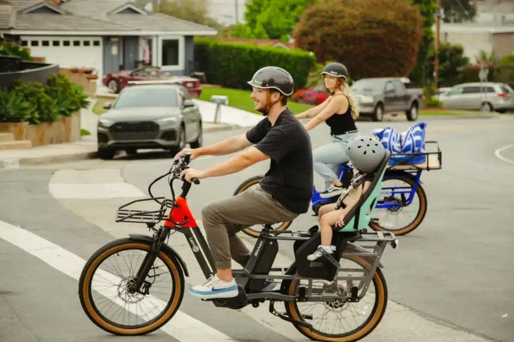 Best Electric Bikes for Parents (2026) 4 Letrigo Minivan family electric cargo bike with belt drive