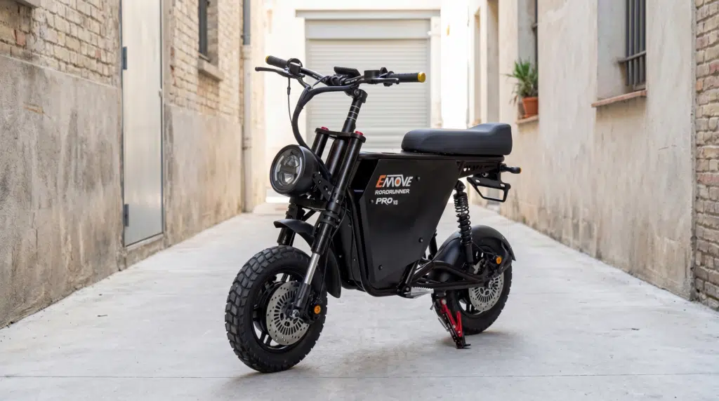 The Best Seated Electric Scooters for Adults (2026) 6 EMOVE RoadRunner Pro V2 high-performance seated scooter