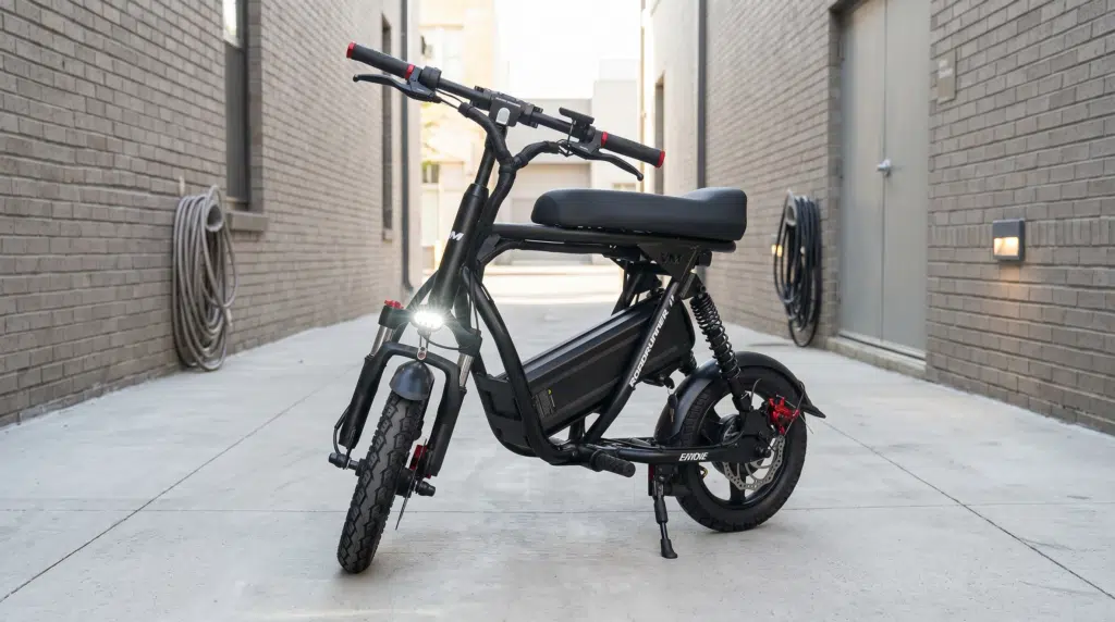 The Best Seated Electric Scooters for Adults (2026) 4 EMOVE RoadRunner V3 seated scooter-bike hybrid