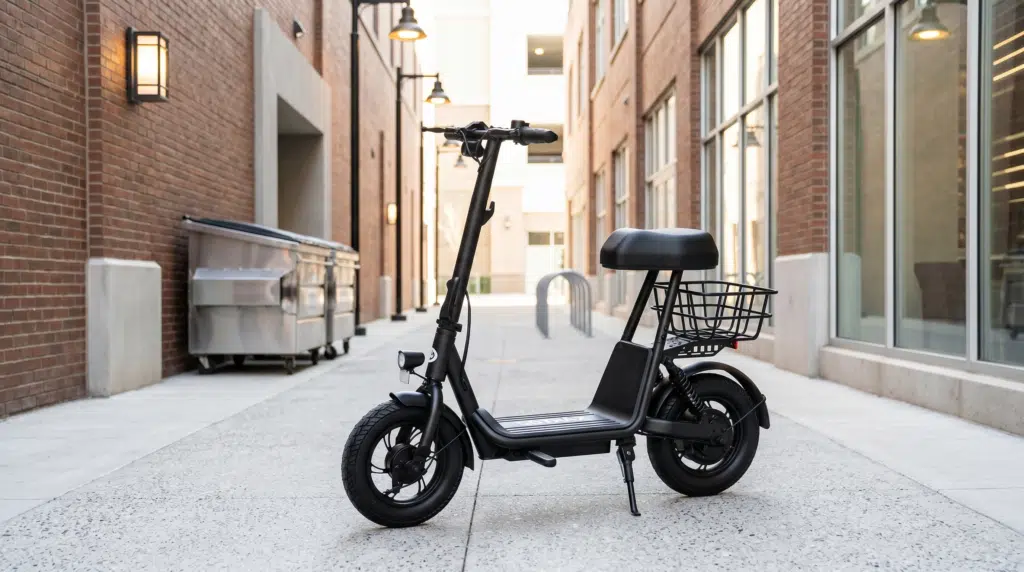 The Best Seated Electric Scooters for Adults (2026) 2 GoTrax A5 budget seated electric scooter