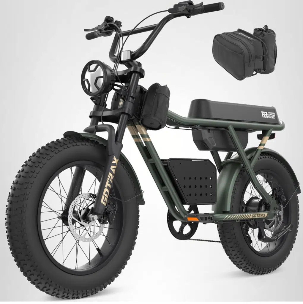 Best Electric Bikes Under $1000 on Amazon (2026) 2 GoTrax R7 moped-style electric bike