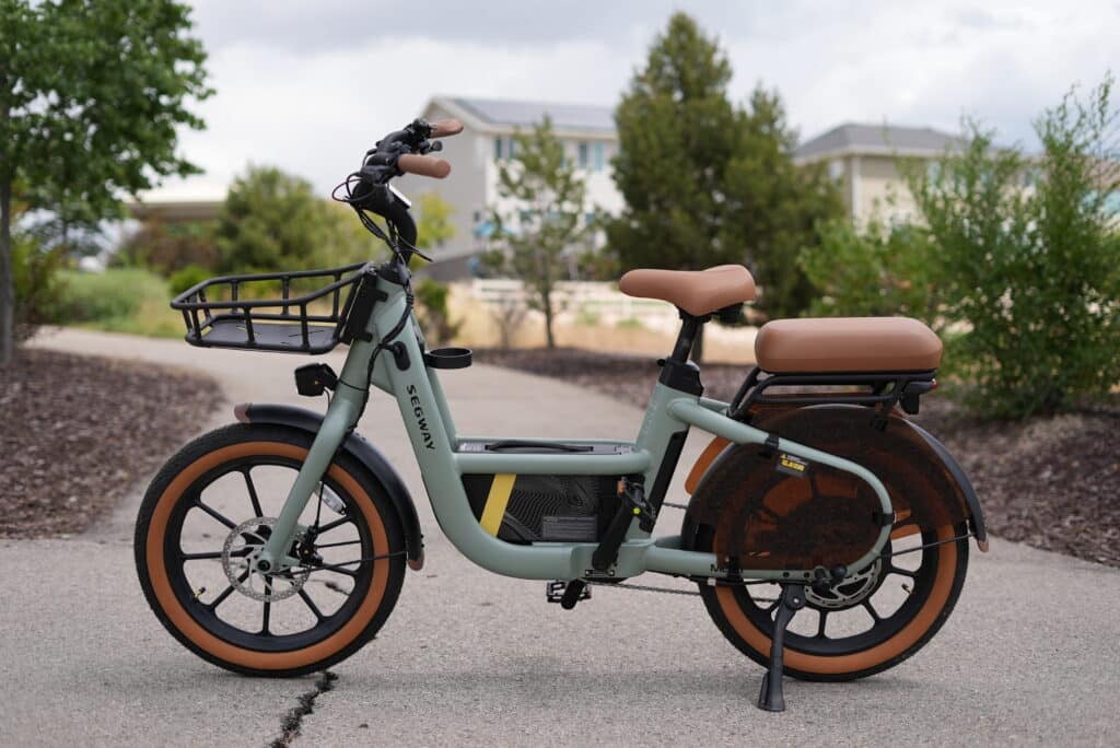 Segway MUXI cargo ebike full profile