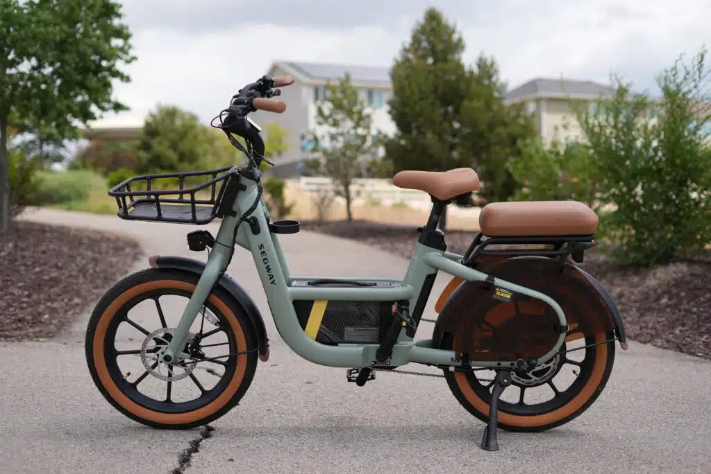 Segway MUXI Review: A Super High Tech Mini Cargo eBike 1 Segway MUXI cargo ebike full profile