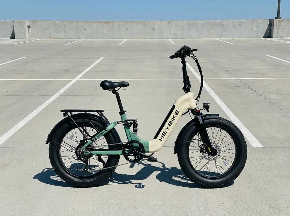 Three of Heybike's Best E-Bikes Just Hit Their Lowest Prices Ever 2 Heybike Horizon full-suspension folding electric bike