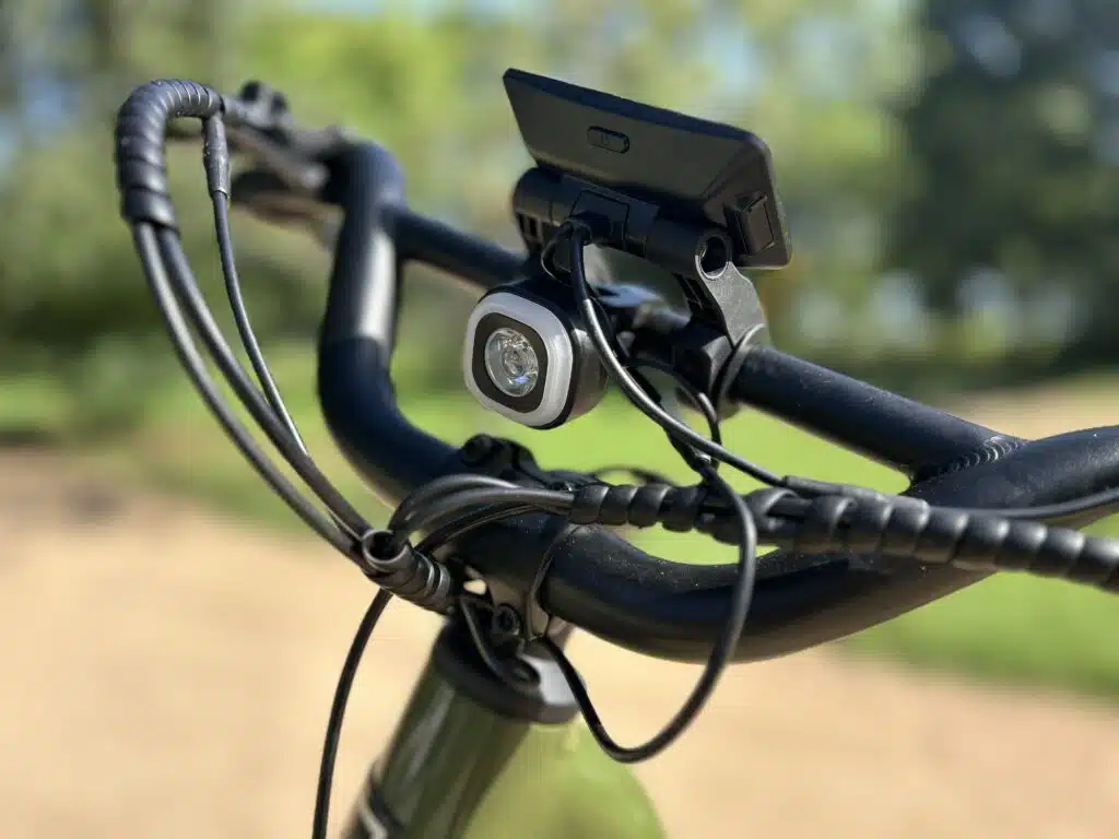 Monarc Marker Review: Is This the Best $2,000 Fat-Tire eBike? 8 Monarc Marker 494-lumen integrated headlight