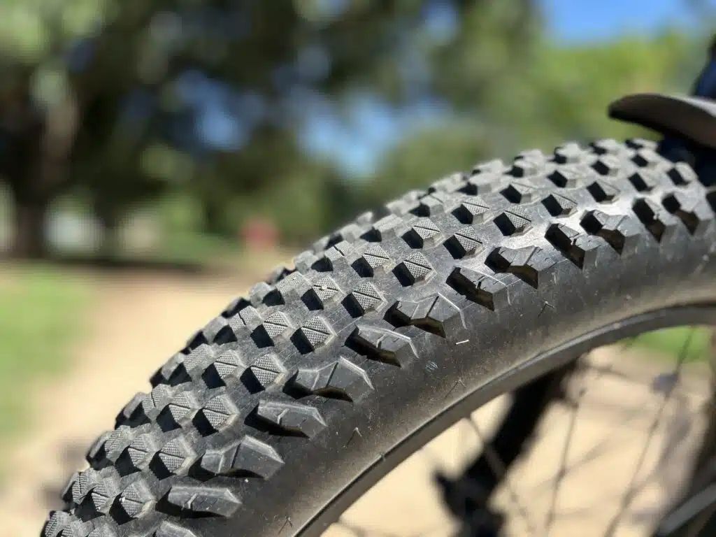 Monarc Marker Review: Is This the Best $2,000 Fat-Tire eBike? 5 Monarc Marker 26 by 4-inch Kenda all-terrain fat tire close-up